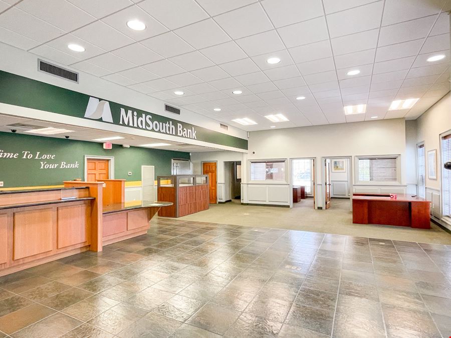 Income Producing Class A Office Building and Adjacent Bank