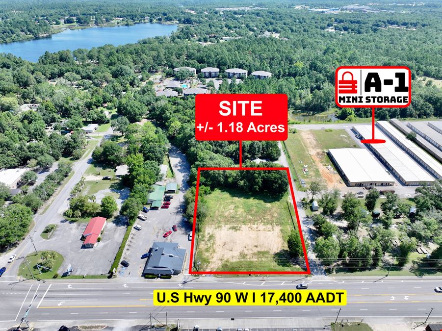 Ready-to-Build Commercial Site in  DeFuniak Springs