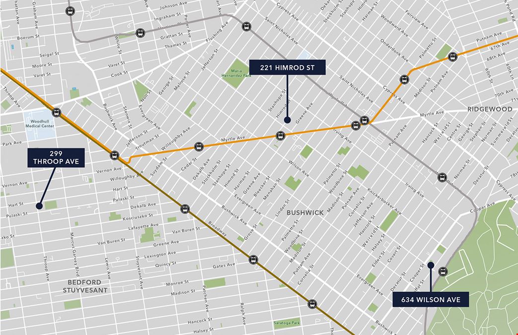Lender REO Sale: 3 Brooklyn Multifamily Buildings
