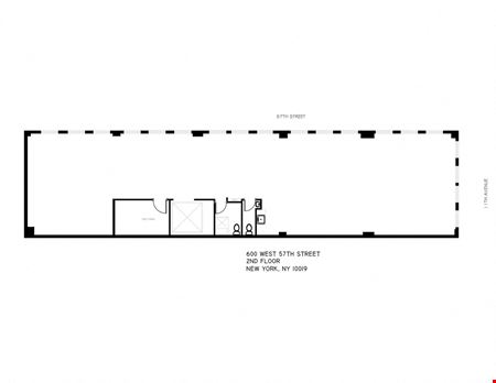 Preview of Retail space for Rent at 600 W 57th St