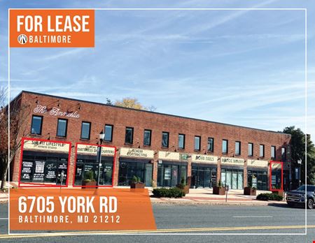 Preview of Retail space for Rent at 6705-6721 York Road