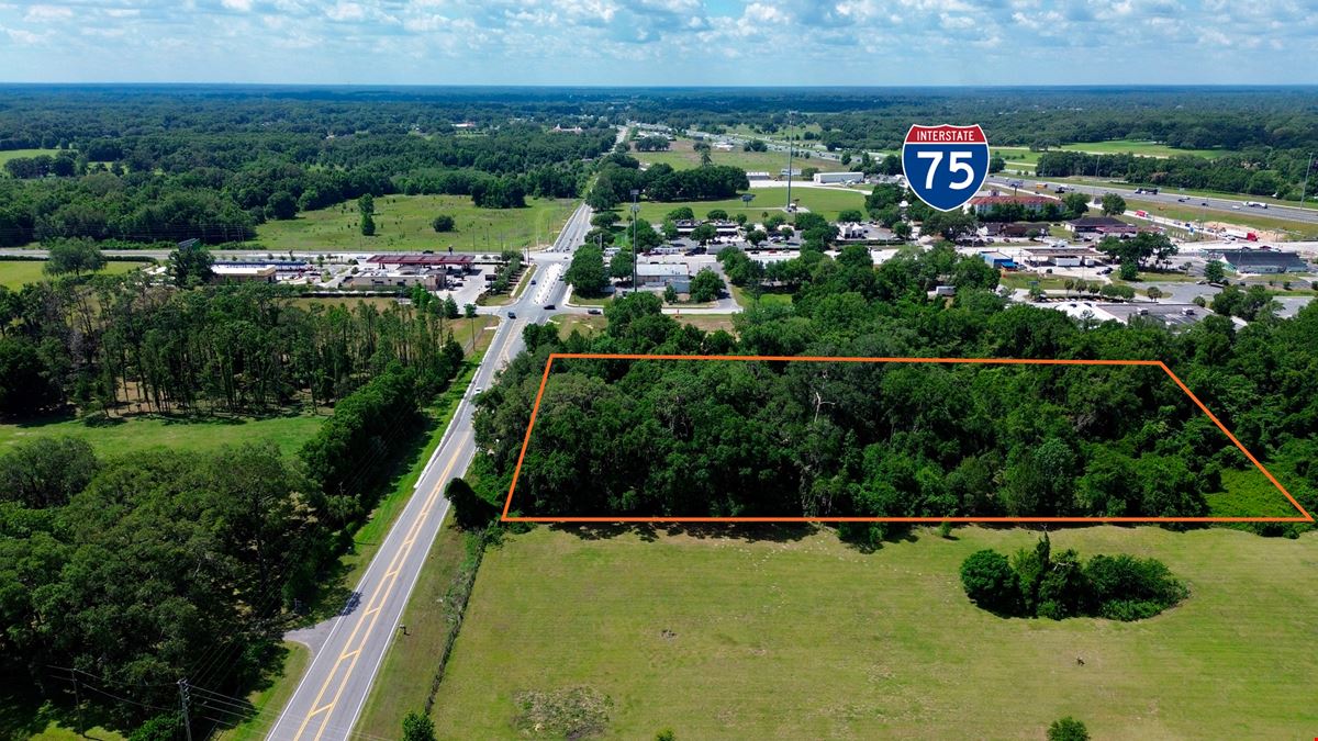 4.23 Commercial Acres Near I-75 in Ocala