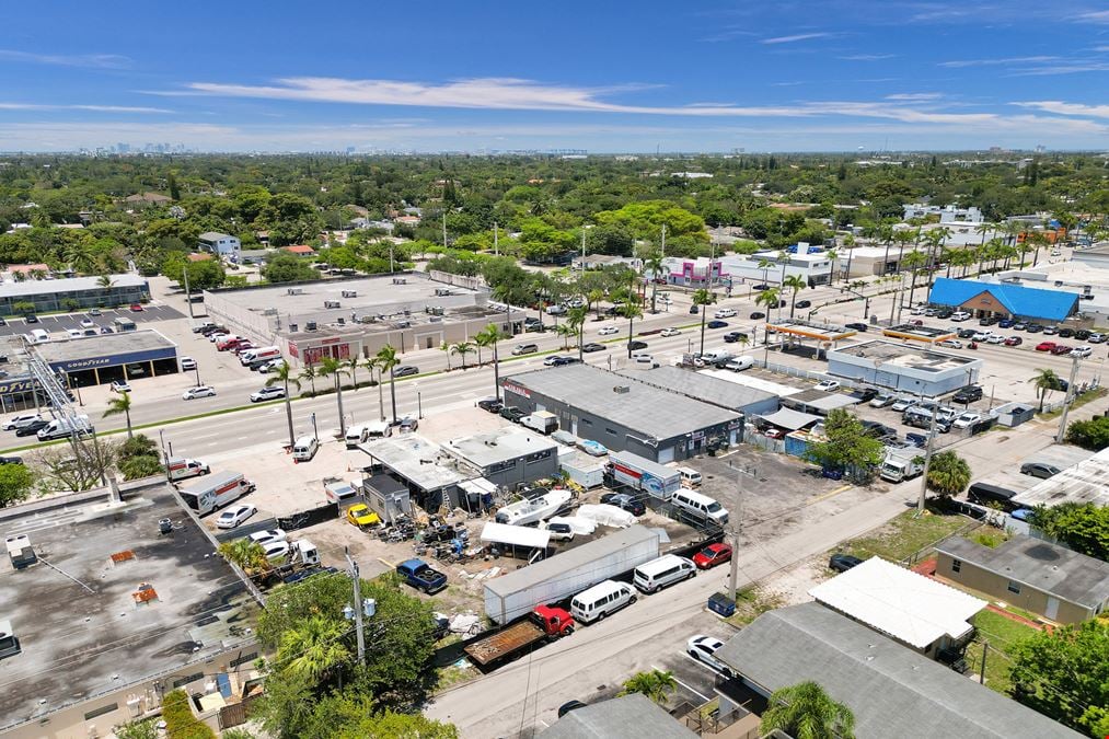 U-Haul and adjacent building for re-development