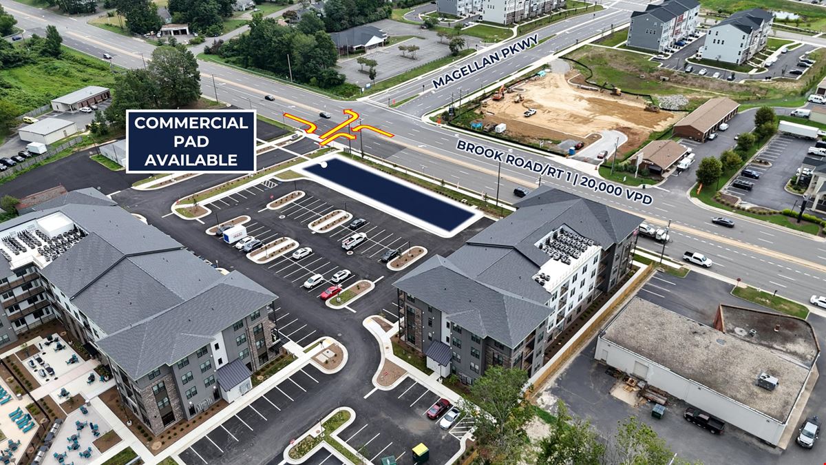 Up to 10,000 SF Building Pad Site