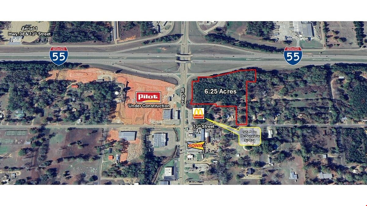 Vacant Land - 6.25 Acres w/ Interstate Visibility