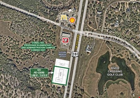 Preview of Retail space for Rent at SWQ of Highway 281 and Rolling Creek Road