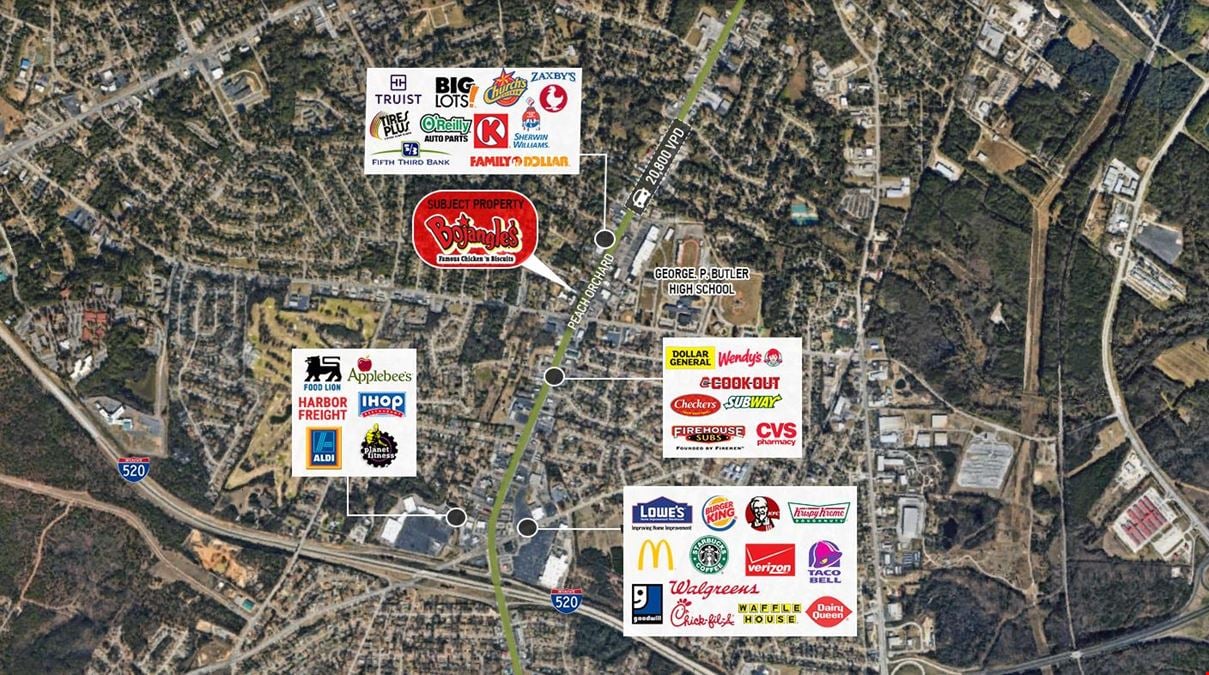 Bojangles’ Net Lease Investment Opportunity | 6.1% Cap Rate