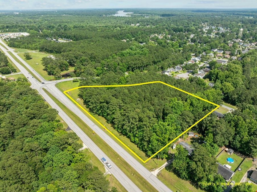 River Bend Town Center 5 Acre PDR-SF Site New Bern MSA