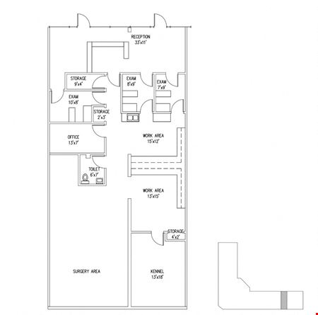 Preview of commercial space at 2155 Marsh Ln.