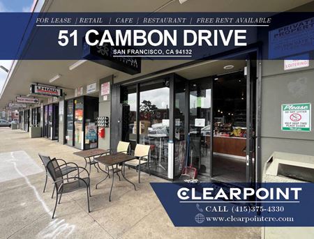 Preview of commercial space at 51 Cambon Dr