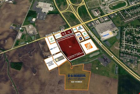 Preview of VacantLand space for Sale at  US 35 & US 62
