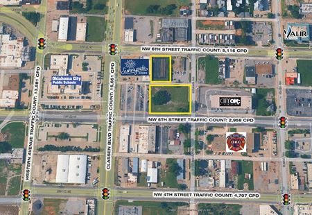 Preview of Land space for Sale at N.W. 6th Street & Classen Boulevard