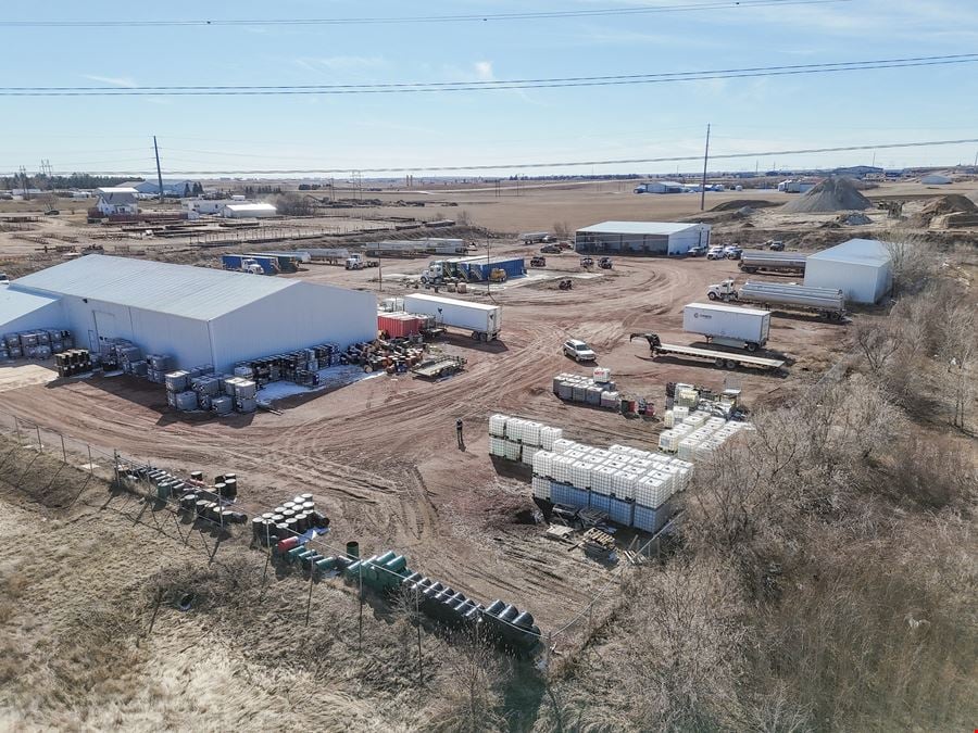 ±12,500 SF Shop(s) | Fenced and Stabilized ±5.53 Acre Yard