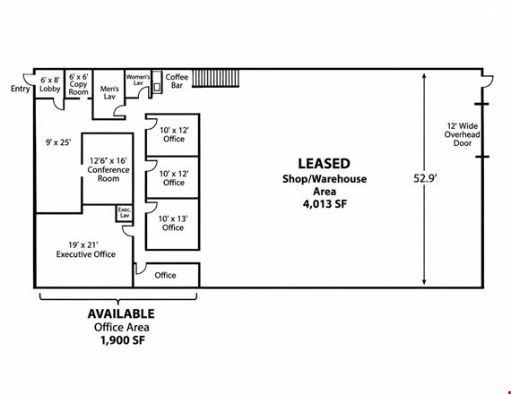 Preview of Industrial space for Rent at 3162 Martin Rd