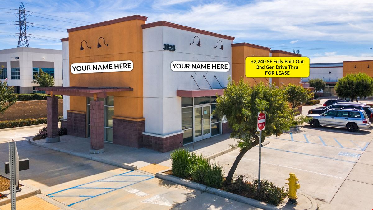 Eastvale 2nd Gen QSR Drive Thru
