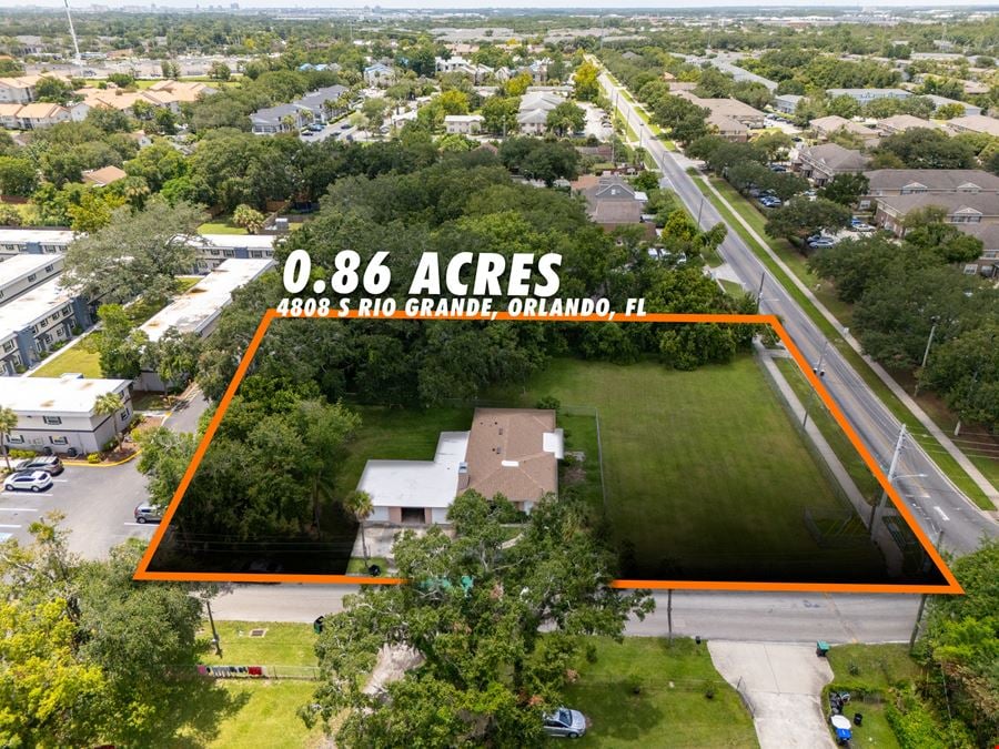 Affordable Housing-Orlando 0.86 Acres