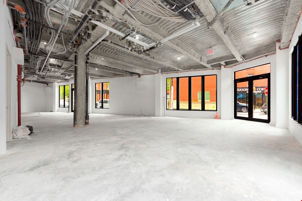 1,650 SF | 1181 Fulton Street | Prime Corner Location With Wraparound Glass Storefront for Lease