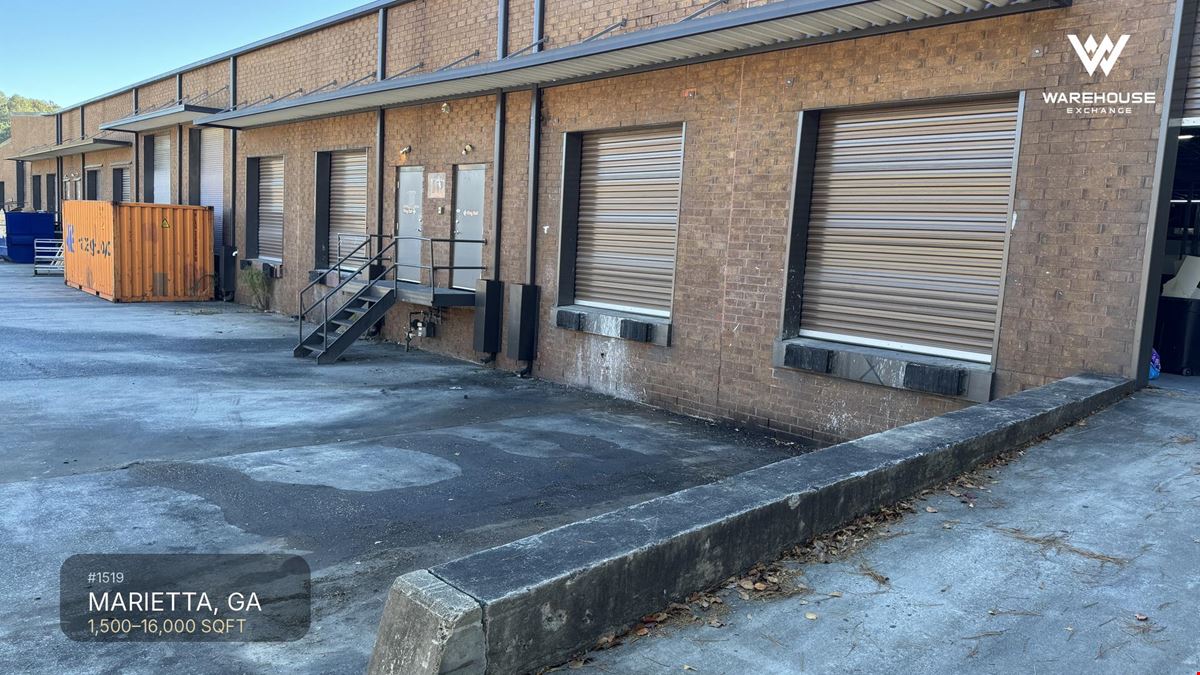 #1519 - Marietta, GA Warehouse for Rent  | 1,500-16,000