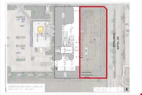 PAD SITE AVAILABLE WITH 9TH ST. FRONTAGE IN SALINA