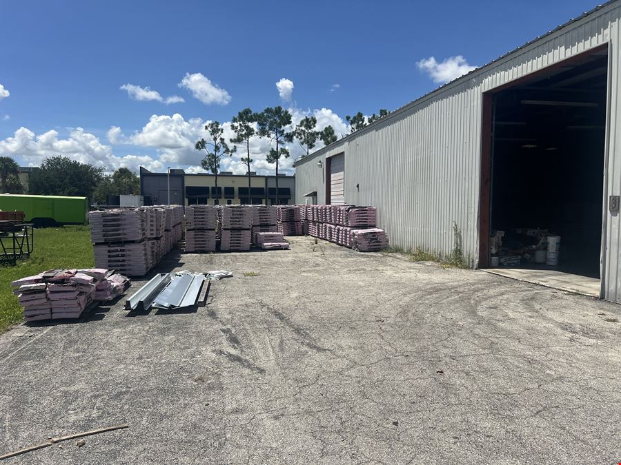 10,000 SF Warehouse on 1 AC For Lease
