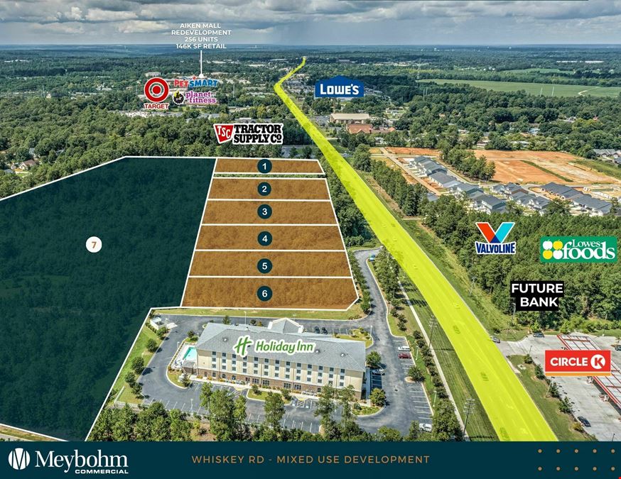 Aiken Mixed-Use Development | 6 Outparcels | 25,500 VPD