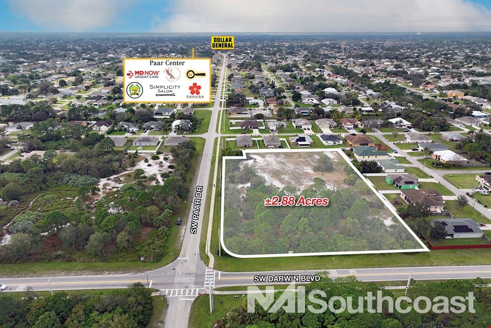 2.88 Acres for Commercial Development