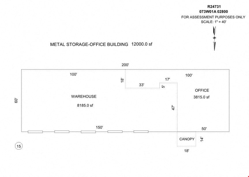Industrial Flex Building Close to I-5
