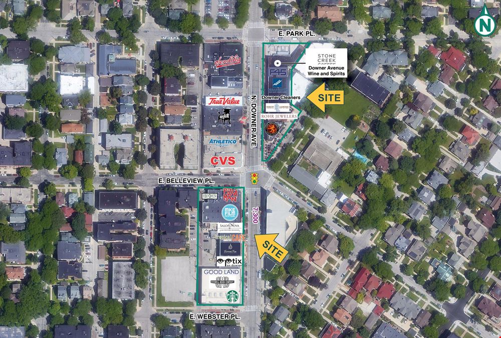 2551-2597 & 2608-2650 N. Downer Avenue