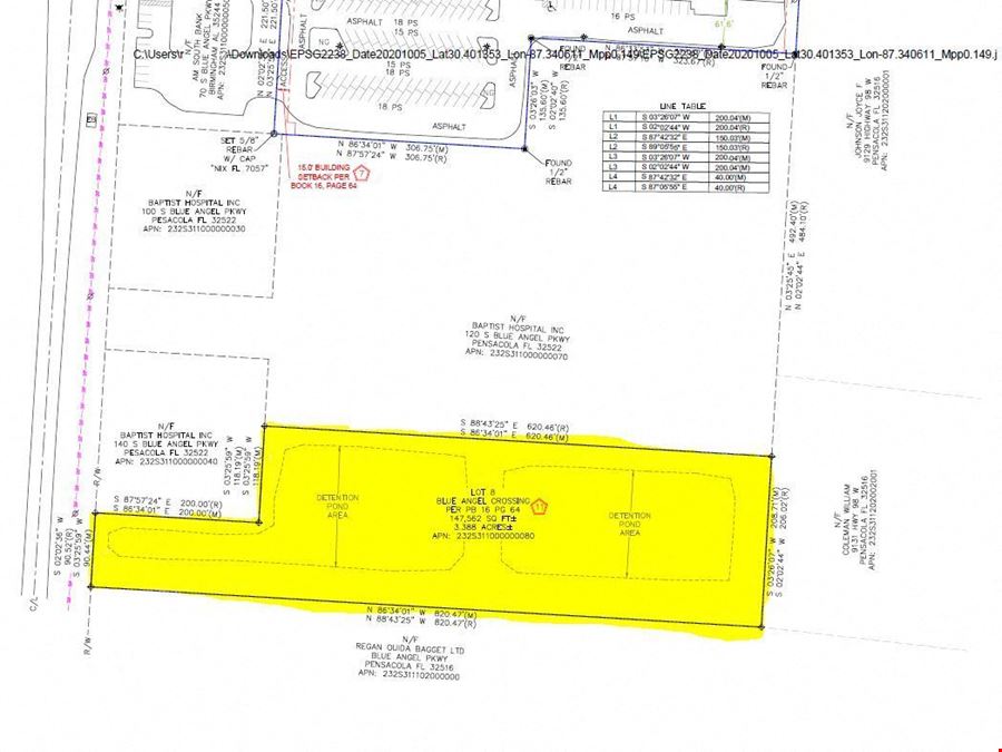 Lot 8 S Blue Angel Parkway