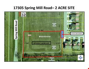 2.18 acre site - Westfield, IN.