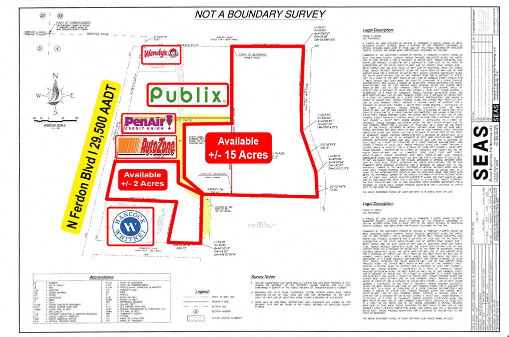 Grocery Anchored Retail Pads
