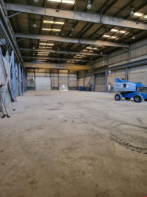 Industrial Building with Overhead Cranes