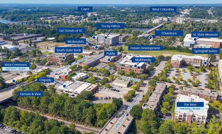 ±0.64 Acres Available for Redevelopment in The Vista | Columbia, SC