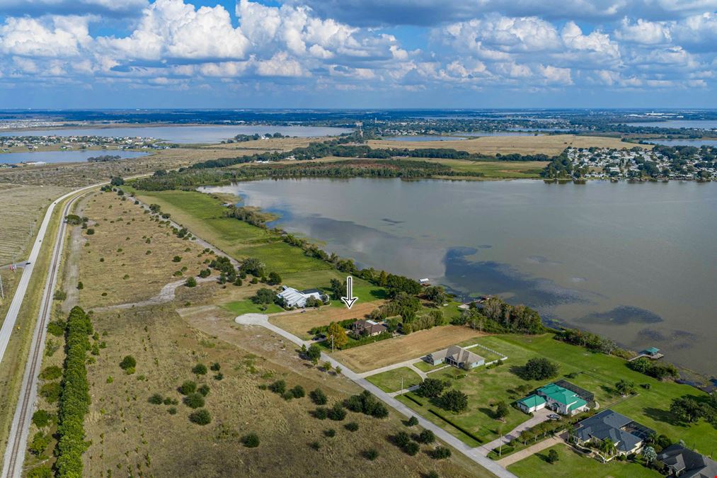 Stunning 1.25 AC Lot on Lake Mariana