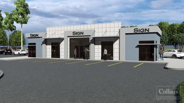 Now Pre-Leasing! Brand New Blue Diamond Retail Development