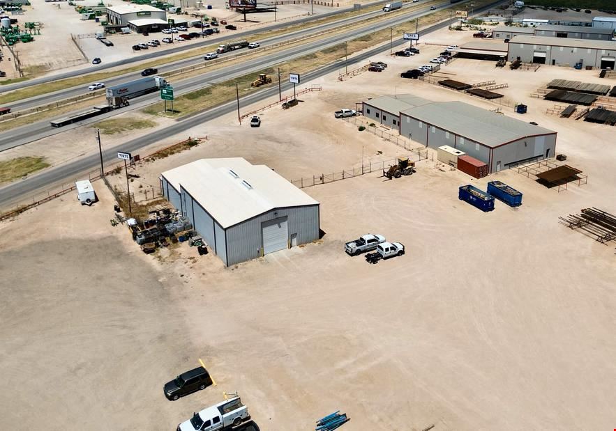 5,142 SF Office/Shop with Jib Crane on 2 Acres - Midland, TX