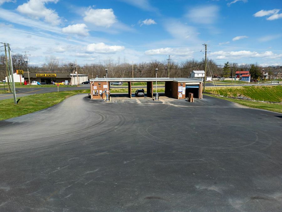 BROADWAY CARWASH WITH 8 ACRES POTENTIAL DEVELOPMENT LAND