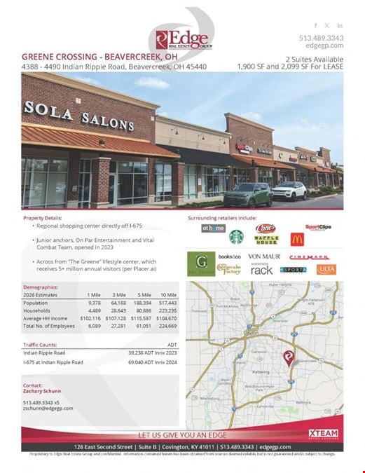Greene Crossing Shopping Center