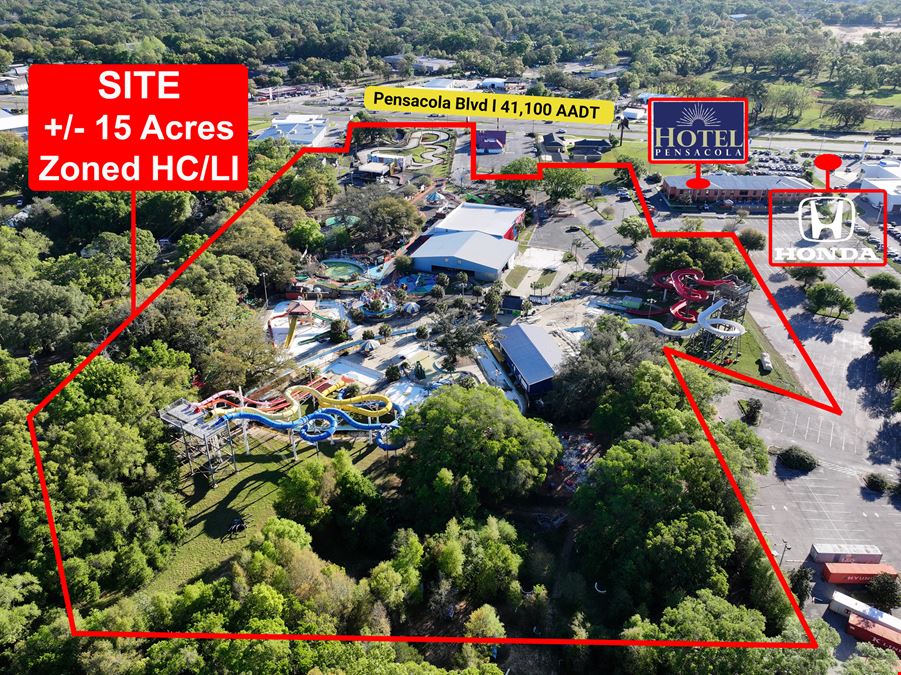 Prime HC/LI-Zoned Amusement Facility with Redevelopment Potential