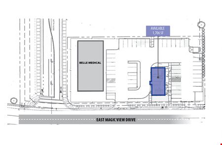 Preview of commercial space at 3030 E. Magic View Drive