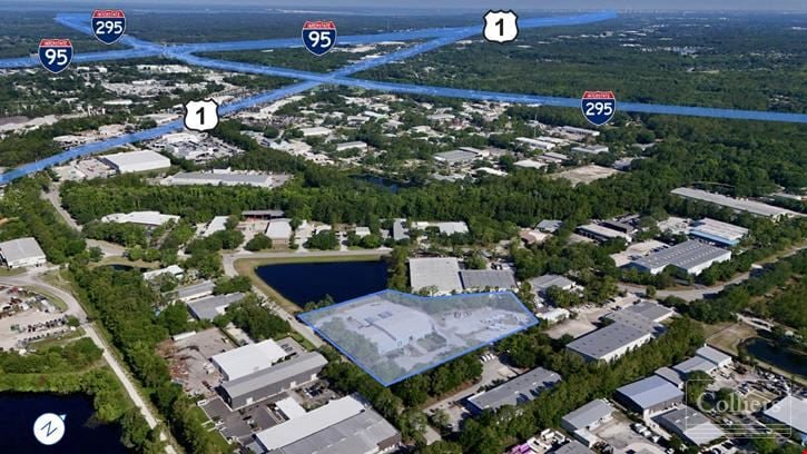18,080± SF Warehouse with Outside Storage Yard for Lease