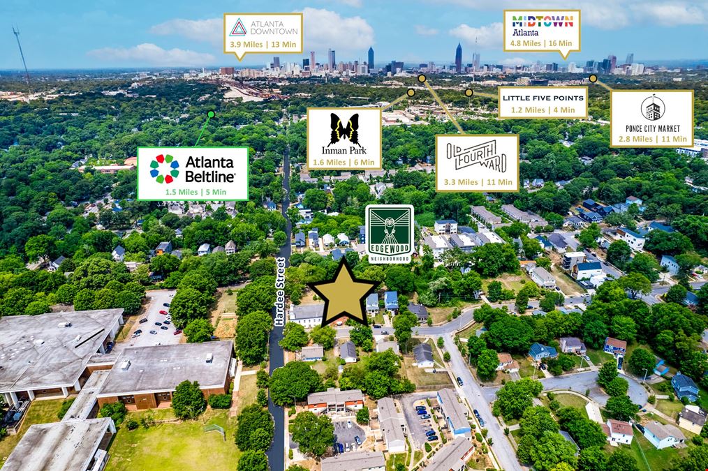 Townhome Development Site | Edgewood Neighborhood | ±1.3 Acres | 30-37 Townhomes
