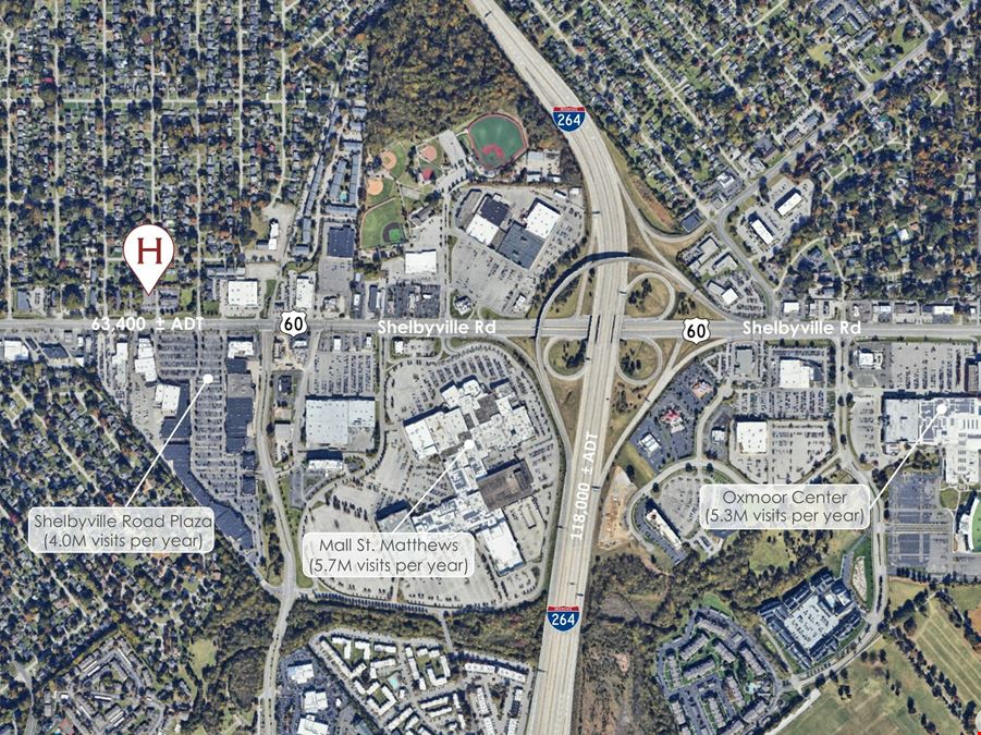 Prime St. Matthews Retail - For Lease