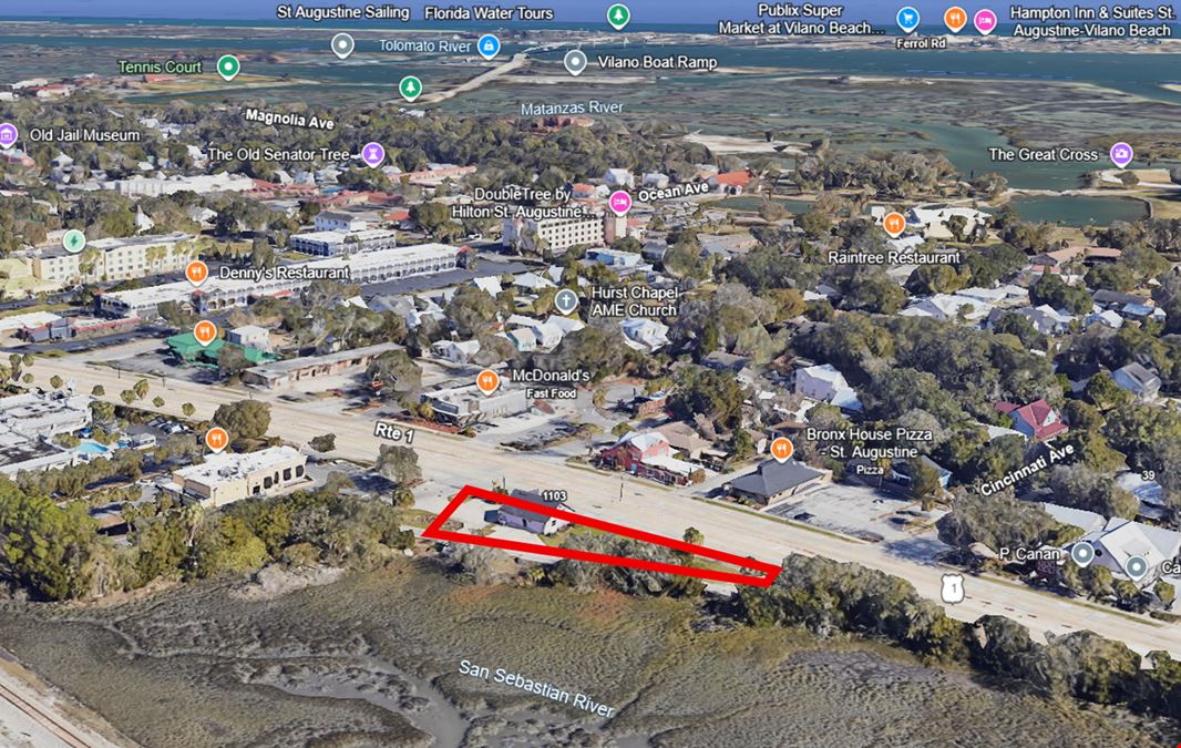 Prime US-1 Commercial Property with Exceptional Visibility