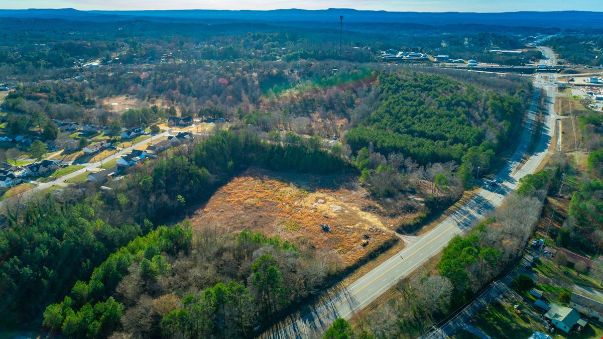 7.5 Acres of Vacant Land on Battlefield Parkway in Ringgold GA for Development