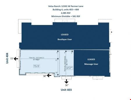 Preview of Retail space for Rent at 12301 West Parmer Lane