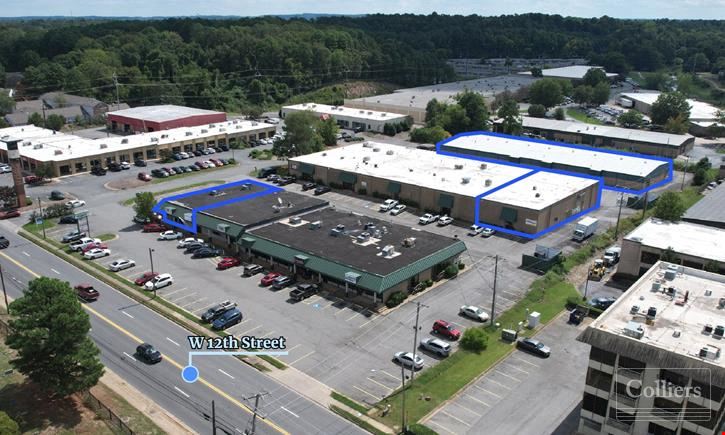 For Lease: Parkwood Center - 6801-6805 W 12th St