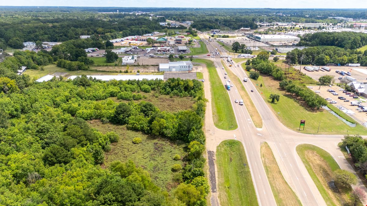 +/- 17.5 acres on Highway 80 in Flowood, Mississippi