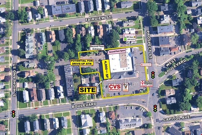 Preview of Retail space for Rent at 1020-1044 Boulevard