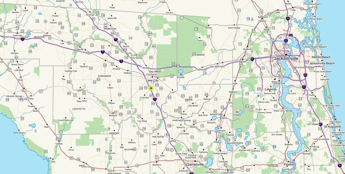I-75 Development North Florida Land Tracts
